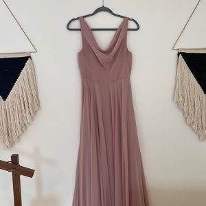 Jenny Yoo Whipped Apricot Bridesmaid Dress UNALTERED